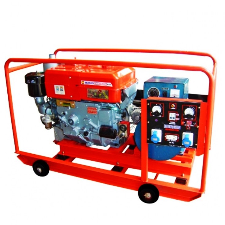 เครื่องกำเนิดไฟฟ้าดีเซลพร้อมระบบเชื่อม BERGIN 10 KVA